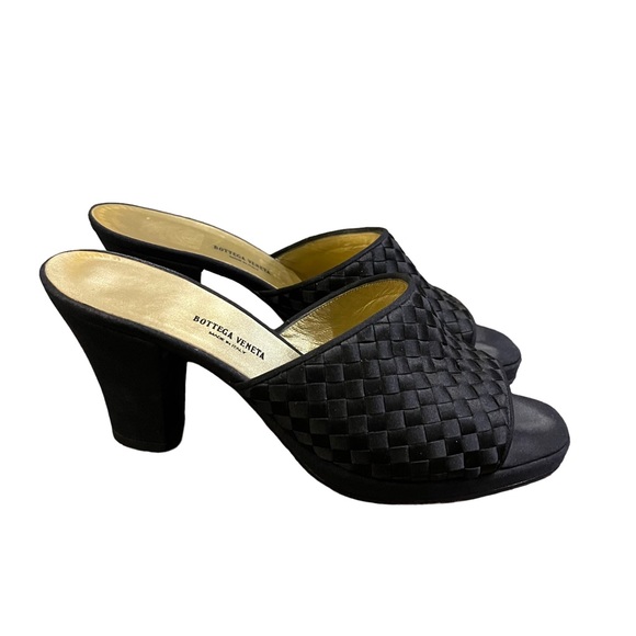 Bottega Veneta Shoes - Bottega Veneta Black Slide Pump